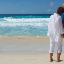 Couple on holidays